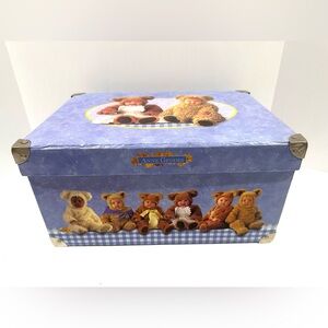 Vintage Rare Large Anne Geddes Baby Dolls Babies Costume Storage Chest Tote Box